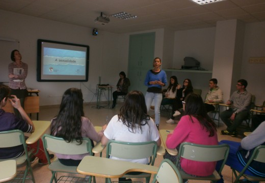 O alumnado do CPI Ponte Carreira participaron nunhas charlas sobre educación sexual